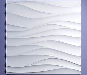 Стеновая панель Bello Deco СП 13 (под покраску) 500 x 500 x 15 мм, 1 м.п.